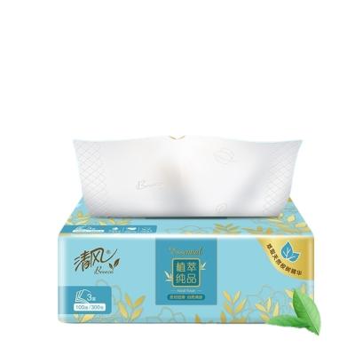 China Popular Custom Printing Virgin Facial Tissue Wood Facial Tissue New Products Custom Facial Tissue Paper for sale