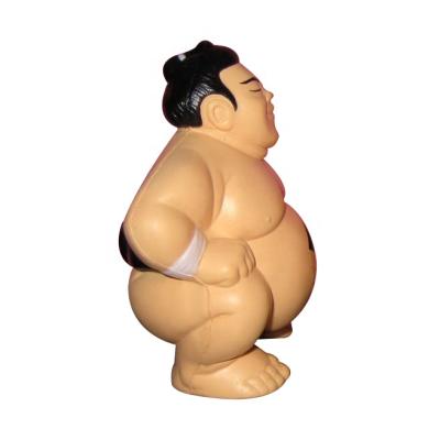 China Promotional High Quality Toy Custom Sumo Wrestler PU Foam Anti Stress Toys for sale