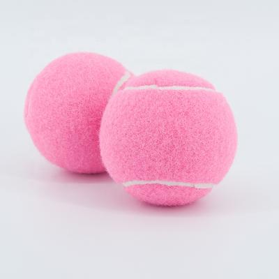 China High quality rubber & wool felt wool tennis ball high quality cricket balls wholesale for sale