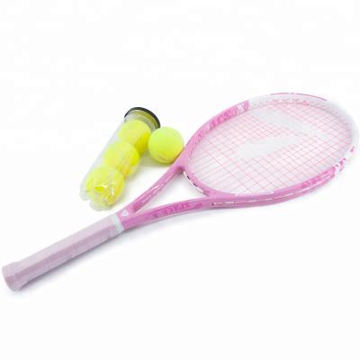 China Hot selling carbon fiber 27 inch graphite tennis racket racquet for sale