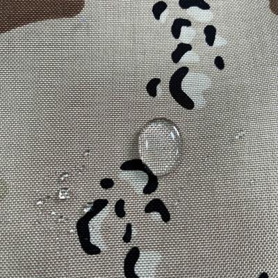 China 100% Waterproof Durable Waterproof Cordura Printed Fabric 1000D Nylon PU Coating for sale