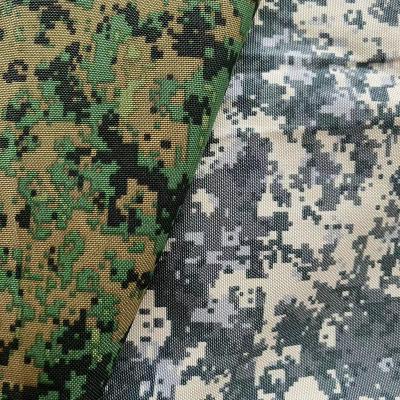 China MARINES Waterproof Army Camouflage Oxford Polyester 900D Polyester PU/PVC Coating For Backpack for sale