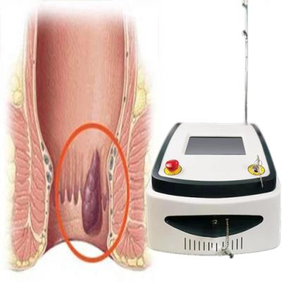 China Hemorrhoids Hemorrhoids Hemorrhoidectomy Device Diode Laser 980nm Surgery Mini Invasive Radial Fiber Optic Medical Machine for sale