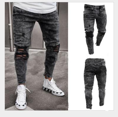 China New Arrival Breathable Blue Jeans Ripped Latest Mens Pants Mens Jeans With Wholesale Price for sale