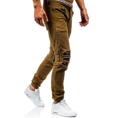 China Breathable Tops Mens Custom Stacked For Men Pantalones-jeans-Para-dam Ripped Jeans for sale