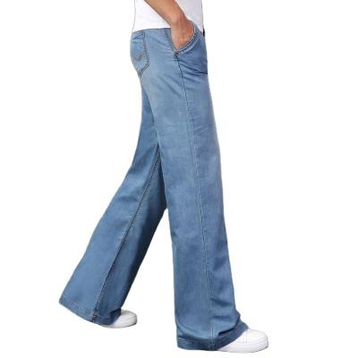 China Breathable Fashion Man Pants Male Regular Top Fitted Premium Baggy Jeans for sale