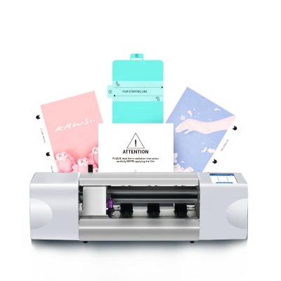 China Full Automatic Built-in TPU Film Top 10 Factory Screen Mobile Phone Screen Protector Cutting Machine TPU Film Cutter for sale