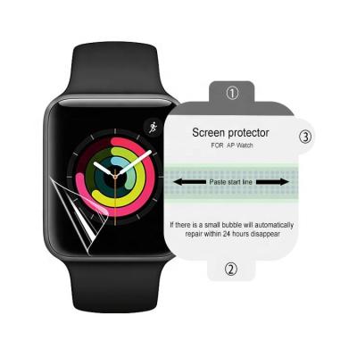 China Anti-scratch Anti-scratch Smart Watch Screen Protector TPU Hydrogel Protective Film For Apple Watch for sale