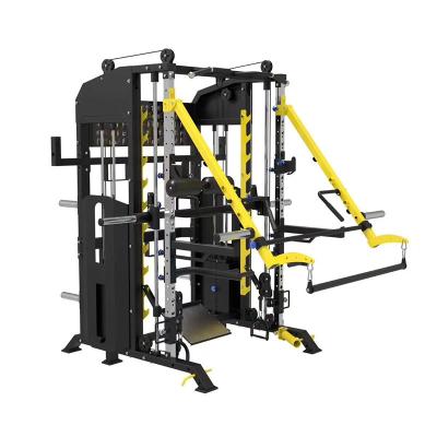 China Universal Complete Trainer Smith Rack Pulley Training Squat Gantry Fitness Equipment for sale