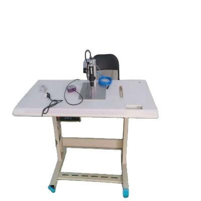 China MASK FACTORY FACTORY Easy Operated Manual Type Face Mask Spot Welding Systems Ear-Loop Ultrasonic Welding Machine for sale