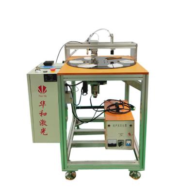 China Mask Factory Mask Pressing Machine With Six Stations For Mask With High Speed for sale