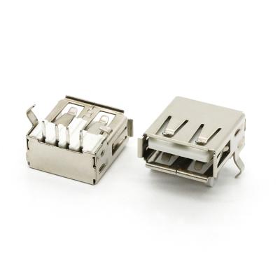 China Usb Type 20 A 4 Pin Connector Mount PCB Female Right Angle Outdoor Socket U02-AFXX5T-002 for sale