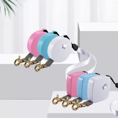 China Custom Durable Automatic Retractable Training Leash Rope Small Medium Pet Dog Leash for sale