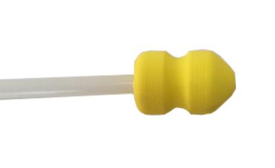 China Foam yellow swine artificial insemination catheter for sale