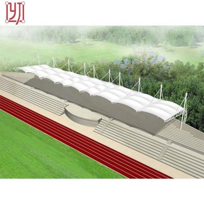 China Modern Grandstand Tension Bleacher Fabric Gym Hotsale Membrane Structure Canopy Architectural Engineering for sale