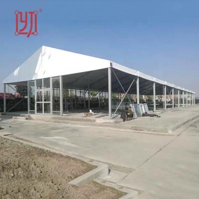 China Wedding 10 x20 10x40 White Industrial Standing Marquee Tent Wedding for sale