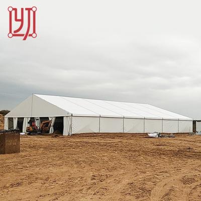 China Wedding Large 20x30 PVC Industrial Warehouse Tent Storage Tent Canopy For Stock for sale