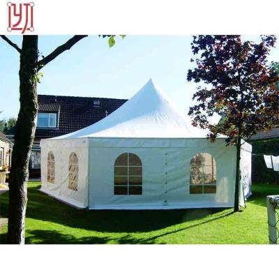 China Wedding Summit Octagonal Hexagon Party Tent Frame Marquee Tent Supplier for sale