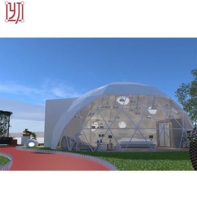 China Stable Steel Structure 30meter Geodesic Dome Hotel House Tent for sale