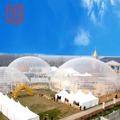 China Stable Structure Transparent Geodesic Dome Tents For Events for sale