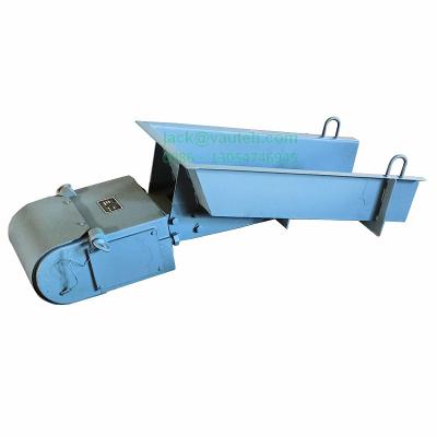 China Vibrate Good Price Volumetric Pellets Feeder Hooper Vibrating Feeder For Crusher for sale