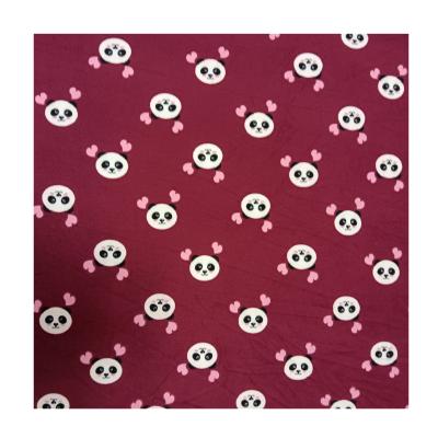 China Custom DBP Print Fabric Stretch Cub Double Brushed Poly Digital Print Fabric for sale