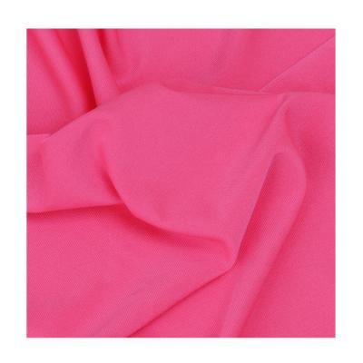 China Beautiful lightweight stretch solid color double brushed poly fabric in stock DBP super soft solid fabric for sale