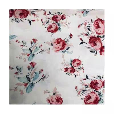 China Soft Touch 100% Polyester Stretch Customize Designs Thick DBP Printed Fabric For Sale for sale