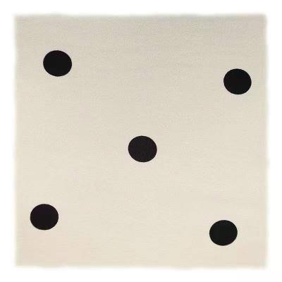 China Water Resistant Rayon Cotton Fabric Big Wave Dots Blouse Dress Fabric Costume Fabric for sale