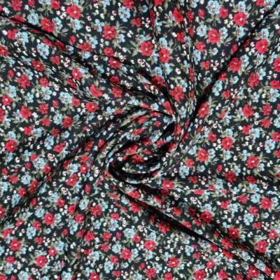 China Stain Repellent 2021 100% Rayon Printed Cotton Apparel Shirt Viscous Woven Fabrics for sale