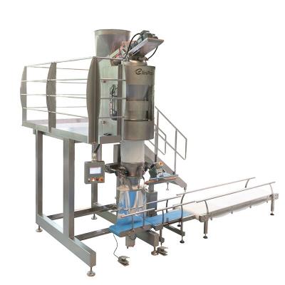 China Double-auger Stainless Steel Auger Chemical Weighing Filling Machine for sale