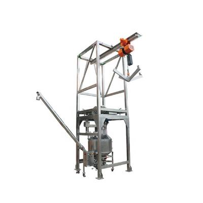 China Food China Manufacturer Stainless Steel Economical Durable Powder Bulk Pneumatic Grain Bag Unloading Machine for sale