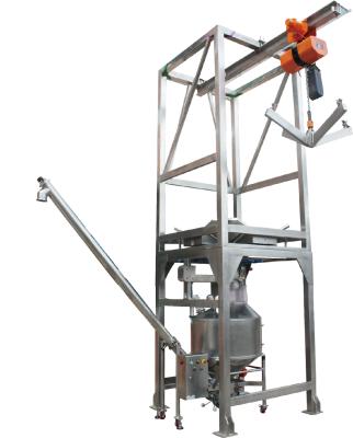 China Durable Use High Accuracy Big Bag Automatic Unloader 1200L*1200W*1600Hmm for sale