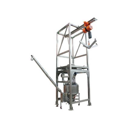 China Factory High Quality Jambo Sack Dispeller System 1000kg Big Bag Unloading Machine for sale