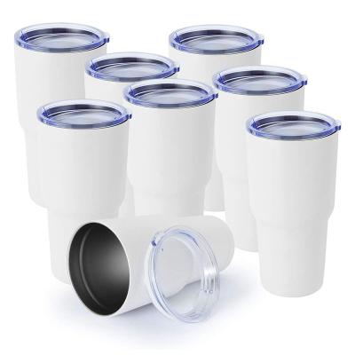 China China 30oz Sublimation Blank Stainless Steel Vacuum Travel Glass Viable White Wine Champagne Tumbler for sale