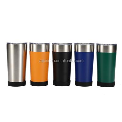 China Sublimation Vacuum Red Color Stainless Steel Water Beverage Freezer Cups Viable Reusable Beer Mug Full Logo With Bottle Opener for sale