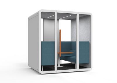 China Modern Office Private Booth Sound Insulation Acoustic Movable Silence Booth for sale