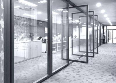 중국 dimming glass Pivot Door glass partition wall High-end conference door controlled clear 판매용