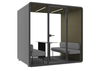 Китай Privacy meeting room with screen office silent pods with Aircon system soundproof pods продается