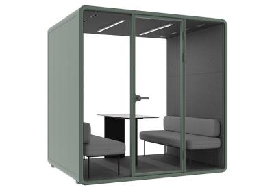 中国 no pollution office pods for effectively block external noise silent meeting booth 販売のため