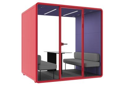 Κίνα Official furniture for exhibition be silence space talking room business office meeting booth προς πώληση