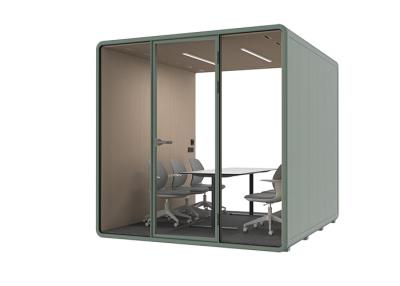 Κίνα sound absorbing panel for business conference office cabin XL size for 6-8 seats meeting office room προς πώληση