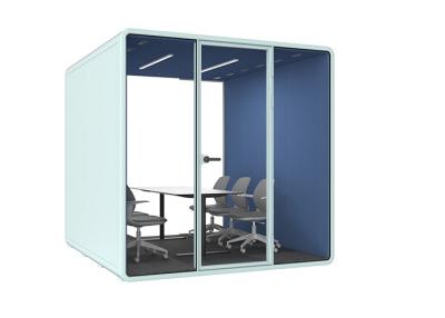 중국 New office building materials removable office pods six-seater business conference room sleep cabin 판매용