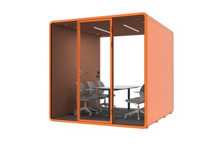 중국 group discussion pods privacy silent booth fashionable European style office pods for meeting 판매용