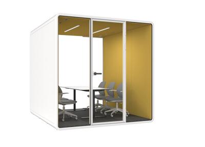 China Large Meeting Booth Acoustic Privacy Sanctuaries With Ventilation Havens of Serenity in the Open Office for sale