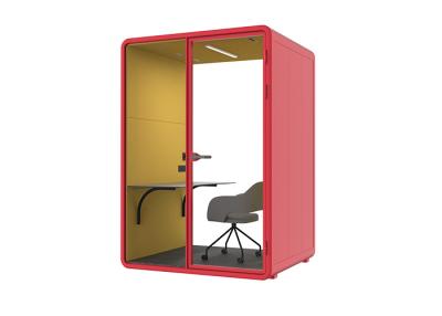 中国 Trial installation in factory quality guarantee for working office pods soundproof cabin 販売のため