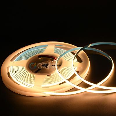 China OTHER DC12V/24V Light Bar White 3000K 4000K 6500K 5mm Flexible Super Thin Soft White 3000K 4000K 6500K COB LED Strip 384LEDs/m 5mm For Decor Lighting for sale