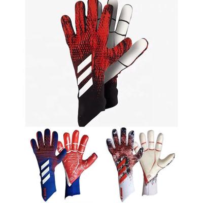 China Wholesale Roll Finger Professional Goalkeeper Gloves Football Soccer Goalkeeper Gloves for sale