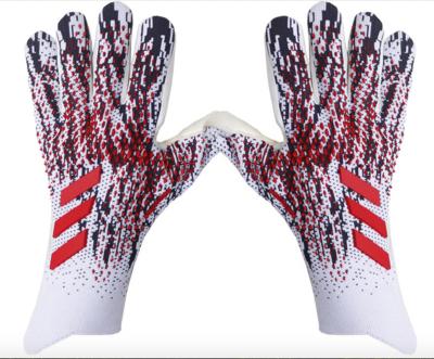 China High Quality Sporting Goods Gate Palm Men Football Flat Adult Professional Goalkeeper Gloves With Latex Finger Guards New Design for sale