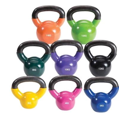 China 30LB 13.6KG Kettlebell Deluxe Rubber Coated Dumbbell Barbell Adjustable Adjustable Set for sale